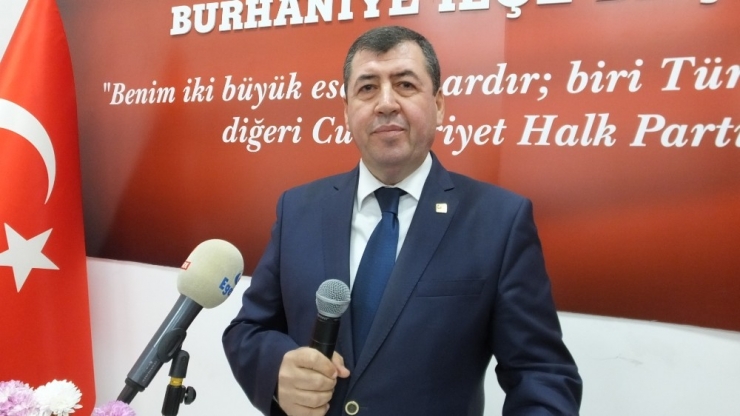 Burhaniye Chp’de Erdil Adaylığını Açıkladı