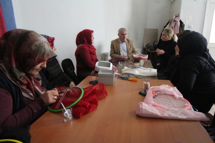 Başkan Memiş, Ehram Atölyesini Ziyaret Etti