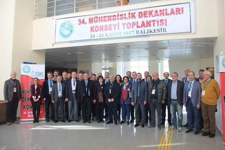 ’34. Mühendislik Dekanları Konseyi’ Burhaniye’de Toplandı