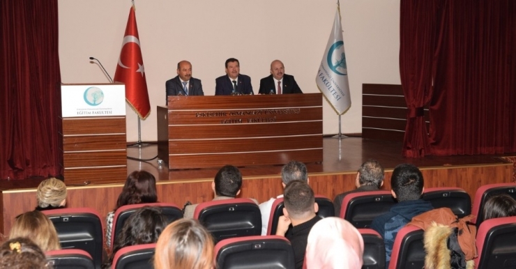 Esogü’de “İlimizin Eğitim Liderleri İle Buluşuyoruz” Paneli