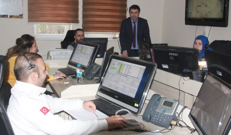 112 Acil Servis Ekipleri Kışa Hazır