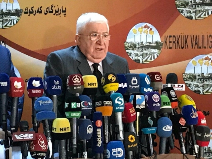 Fuad Masum: "Kerkük İl Meclisi Seçimlere Kadar Görevini Sürdürecek"