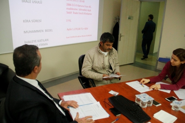 Büyükşehir Encümen Toplantısında Kiralama İhaleleri Yapıldı