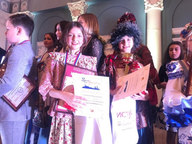 Uluslararası Rus Kültür Festivalinde Türk Öğrenci Birinci Oldu