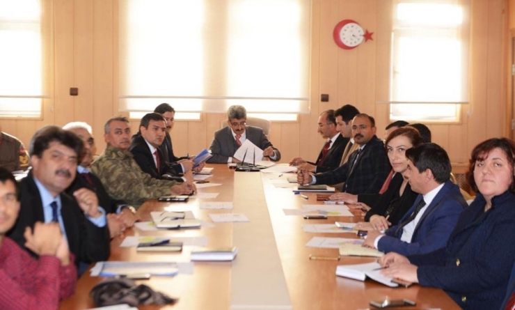 Ardahan’da Kış Mevsiminde Alınacak Tedbirler Görüşüldü