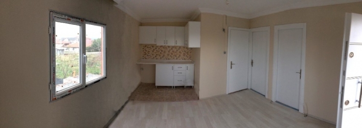 Derme Çatma Barakada Yaşayan Aile Yeni Yuvasına Kavuştu