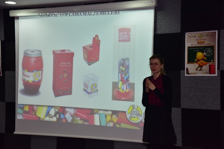 ’Atık Pillerin Toplanması’ Konulu Eğitim