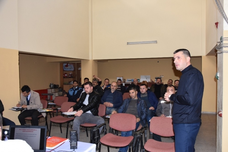 Yangın Güvenliği Eğitimi Veriliyor
