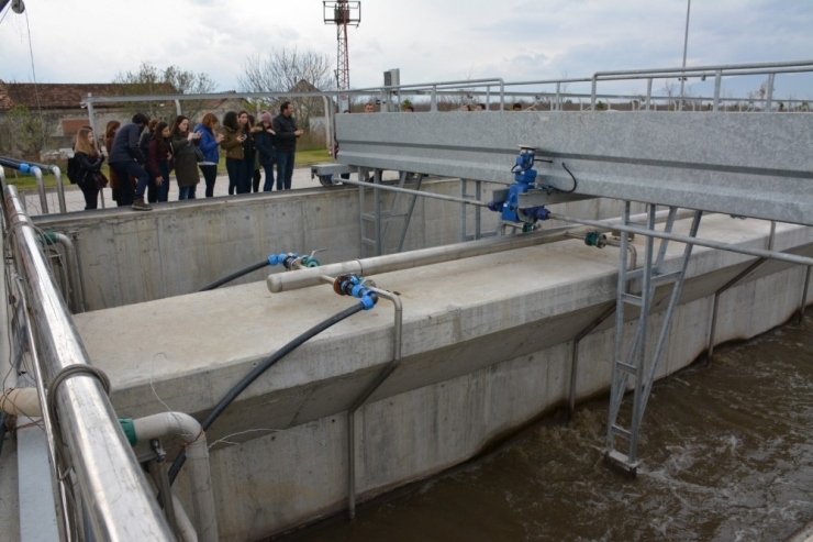 Çevre Mühendisliği Öğrencilerinden Çevre Dostu Tesislere İnceleme