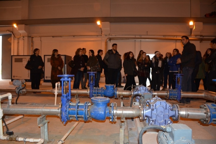 Çevre Mühendisliği Öğrencilerinden Çevre Dostu Tesislere İnceleme