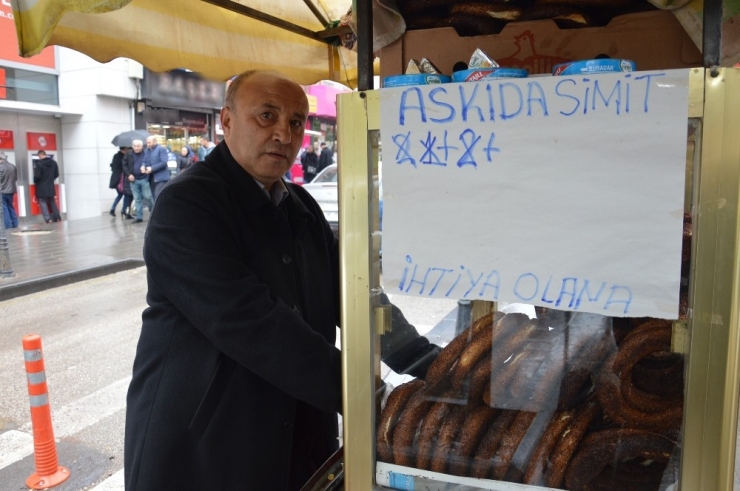 İhtiyaç Sahiplerine ‘Askıda Simit’ Desteği