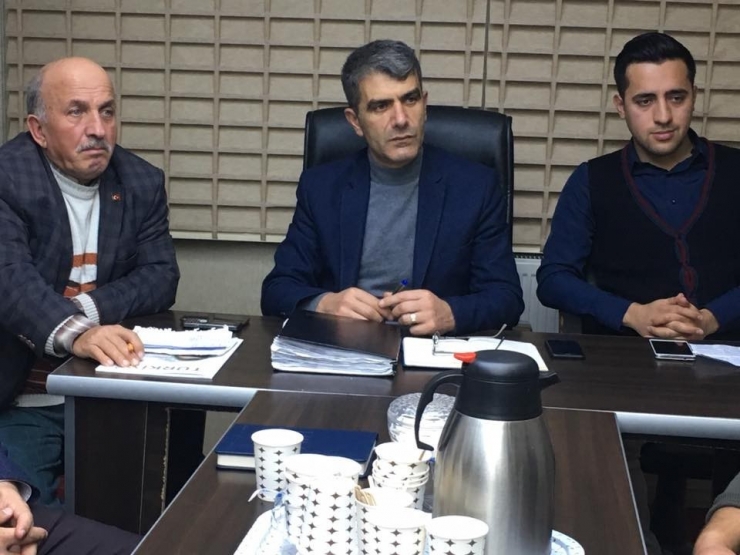 Ak Parti Merkez İlçe Başkanlığı Yönetim Kurulu Toplandı