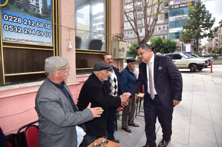 Başkan Yağcı’dan Çarşı Esnafına Ziyaret