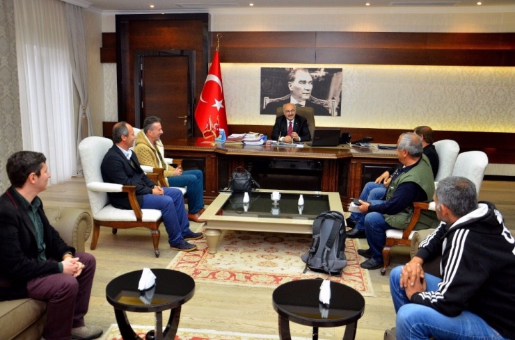 Didim Çalışan Gazeteciler Cemiyetinden Vali Köşger’e Ziyaret