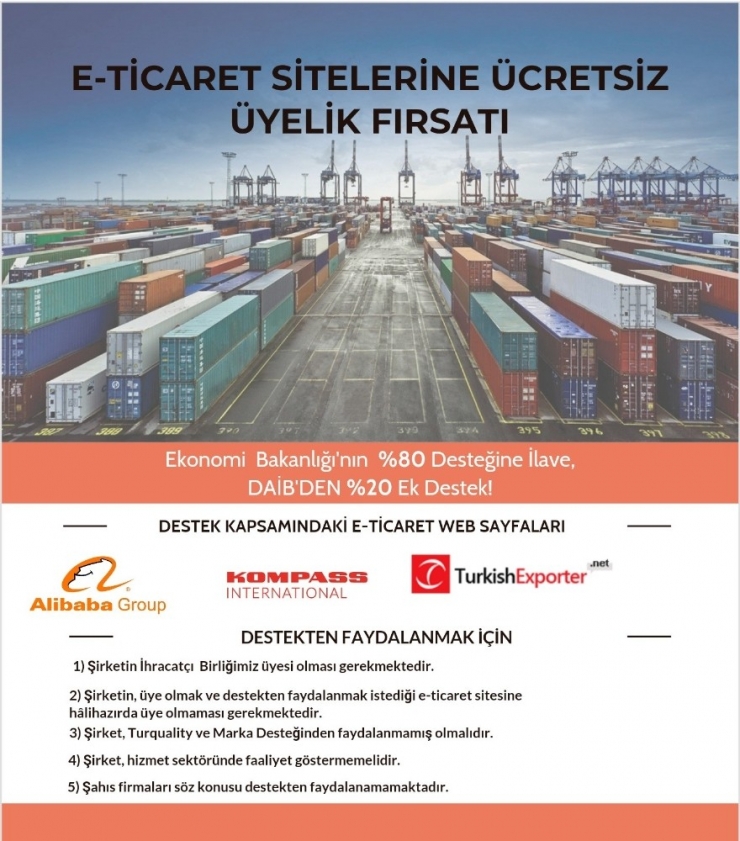 E-ticaret Sitelerine Ücretsiz Üyelik Fırsatı
