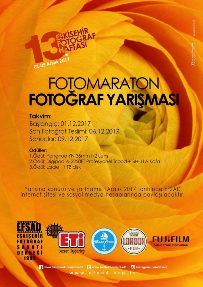 Eskişehir Fotoğraf Haftasının 13’üncüsü Başlıyor