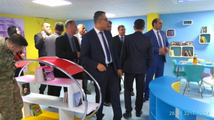 Tuzluca’da Gaziler Köyüne Z Kütüphane Açıldı