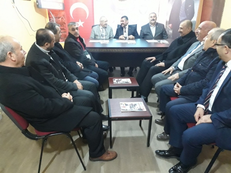 Mhp’den Türk Kamu-sen’e İadei Ziyaret