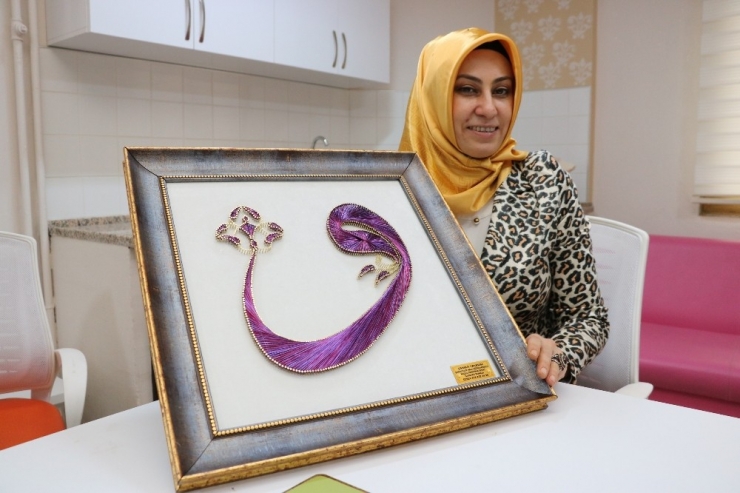 Çiviyle Telin Aşkı Filografiyle Hayat Buldu