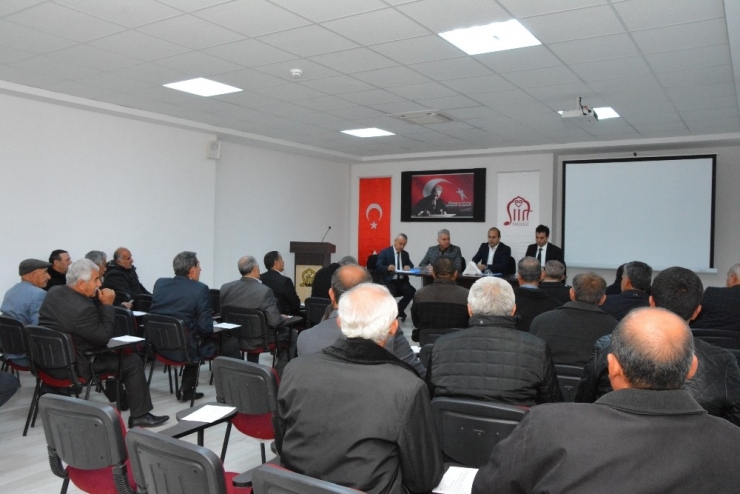 Köylere Hizmet Götürme Birliği’nin 2018 Yılı Bütçesi Onaylandı