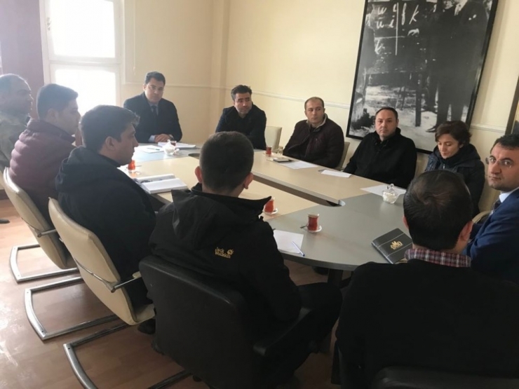 Bahçesaray’da ‘Okul Güvenliği’ Toplantısı