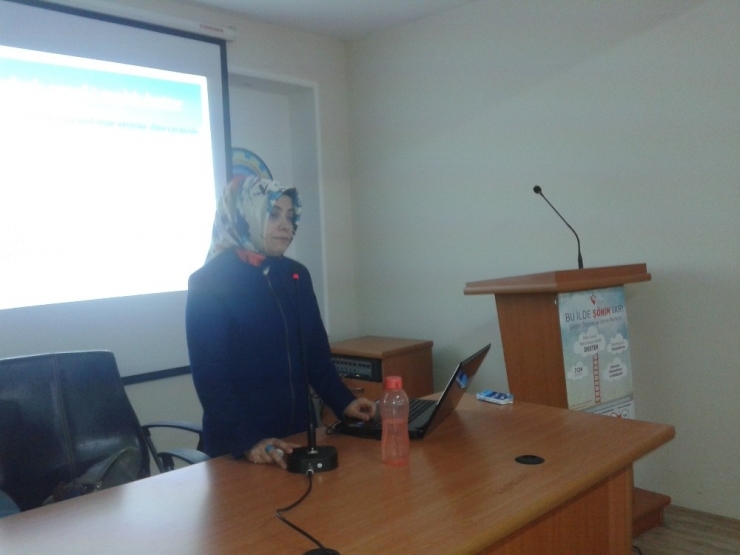 Kadınlara “Aile İçi Şiddet” Konulu Seminer Verildi