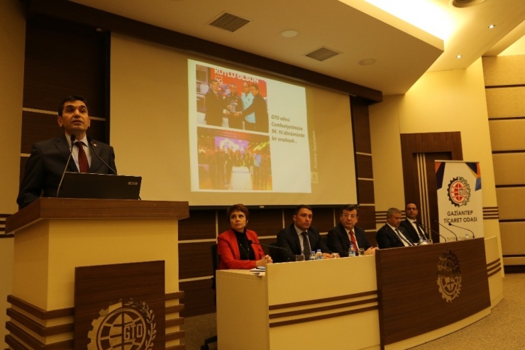 Gaziantep Ticaret Odası’nın Kasım Ayı Olağan Meclis Toplantısı