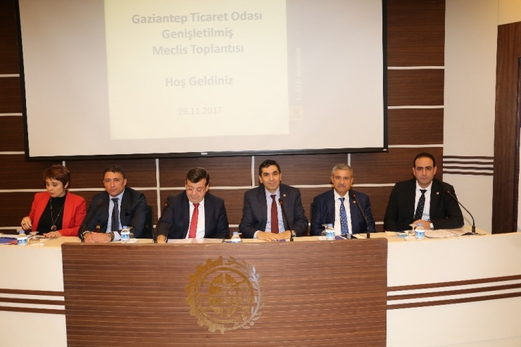 Gaziantep Ticaret Odası’nın Kasım Ayı Olağan Meclis Toplantısı