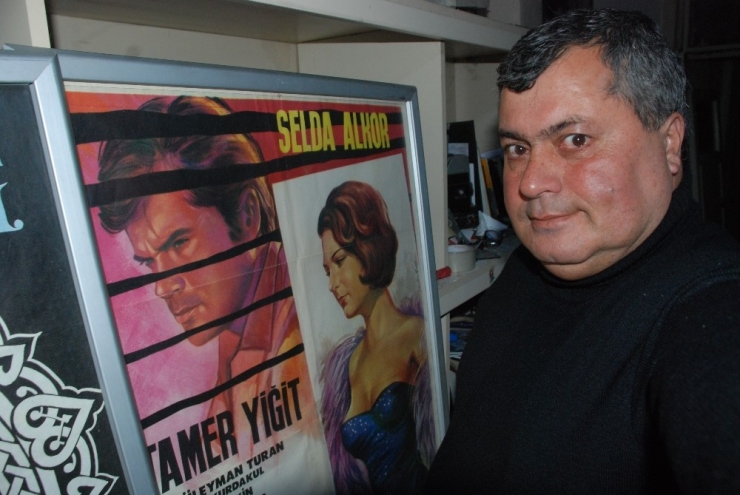 5.ulusal Antakya Film Festivali’nde Yeşilçam Film Afişleri Sergisi