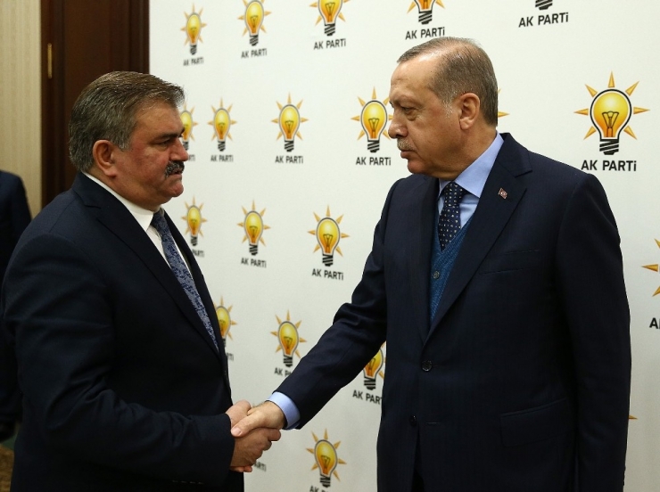 Çaturoğlu, Zonguldak’ın Sıkıntılarını Cumhurbaşkanı Erdoğan’a Anlattı