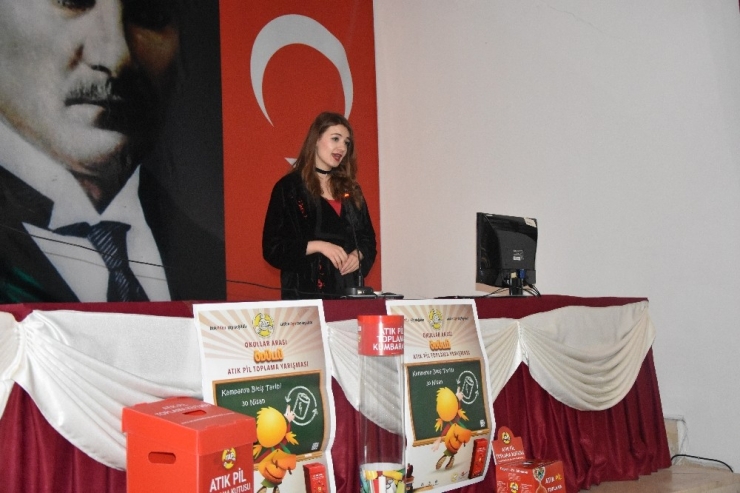 Alanya Belediyesi 12 Ton Atık Pil Topladı