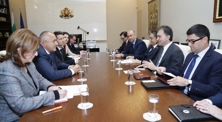 Ab Bakanı Çelik, Bulgaristan Başbakanı Borisov’la Görüştü