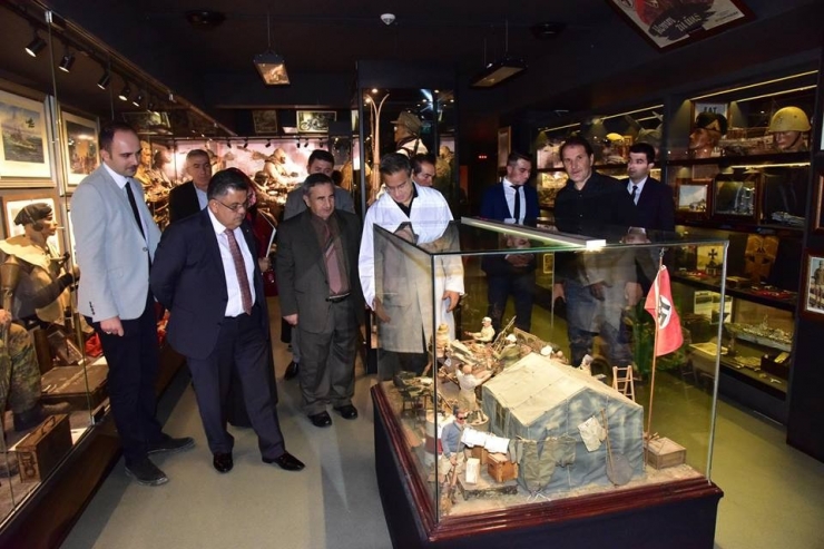 Başkan Yağcı Hisart Canlı Tarih Ve Diorama Müzesi’nde