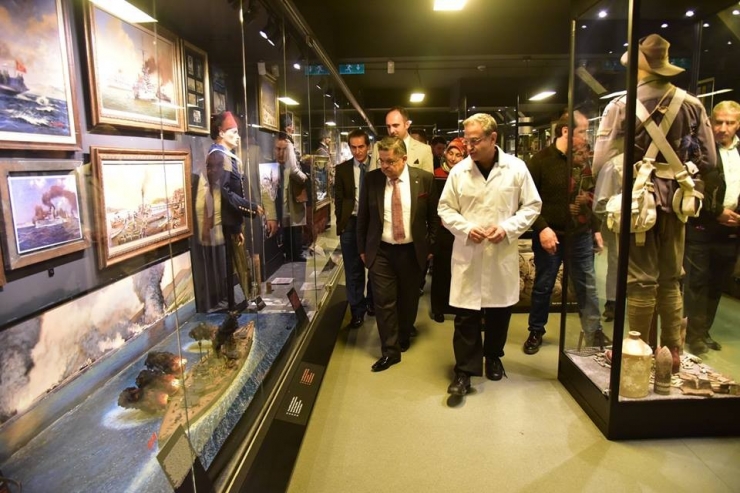 Başkan Yağcı Hisart Canlı Tarih Ve Diorama Müzesi’nde