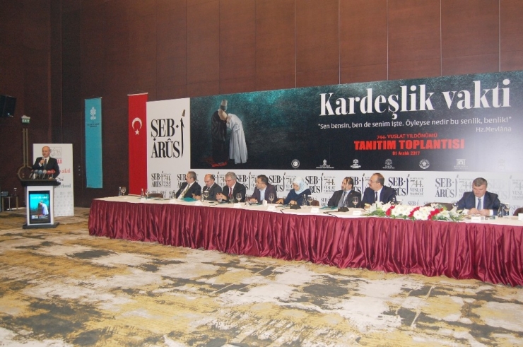Kültür Ve Turizm Bakanı Kurtulmuş: “Konya’daki Şeb-i Arus Töreni Tek Olacak”
