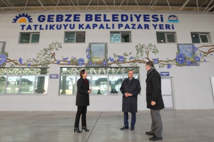 Tatlıkuyu Kapalı Pazarı Rüzgardan Etkilenmeyecek