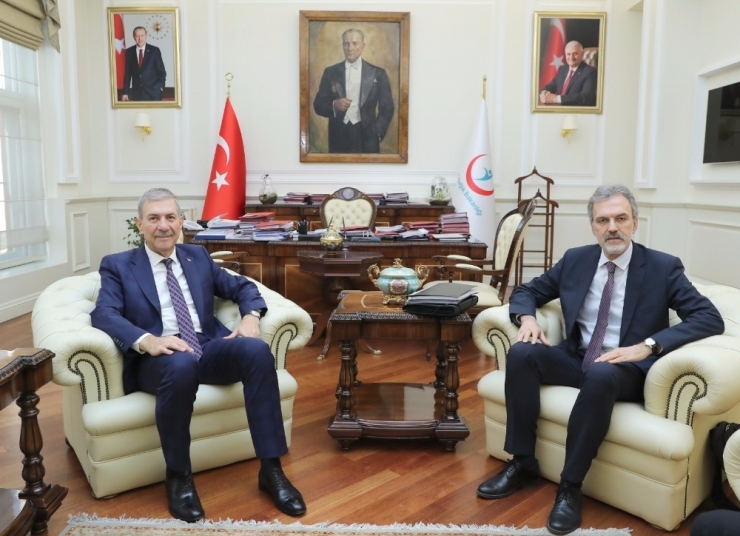 Sağlık Bakanı Ahmet Demircan Ttb Heyetini Kabul Etti