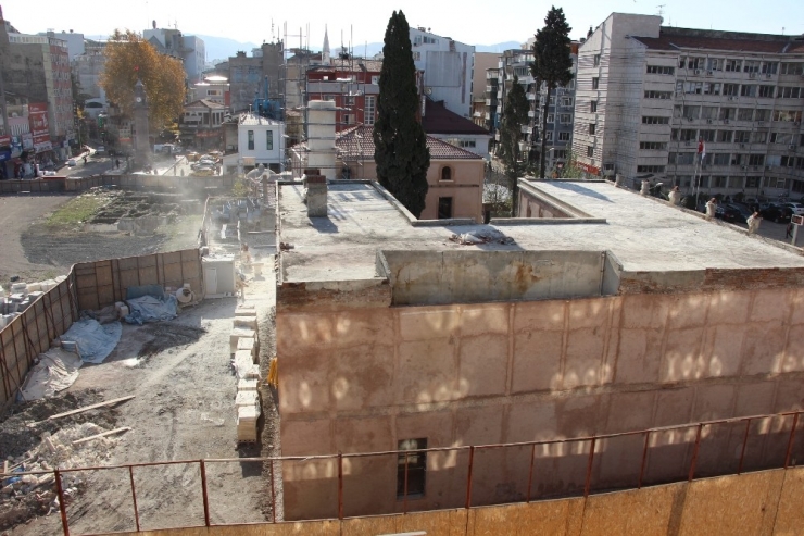 Saathane Meydanı Projesinde Son Durum