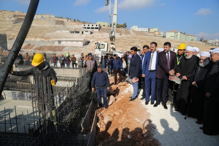 Eyyübiye’de Yapılacak Medresenin Temeli Atıldı