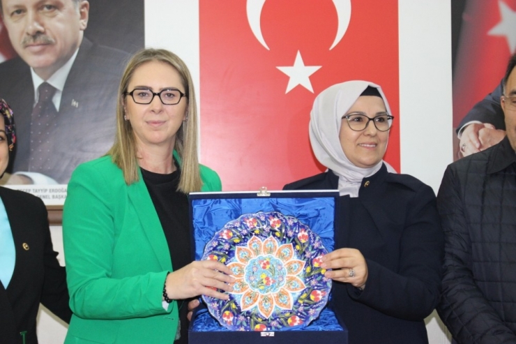 Tbmm Kadın Erkek Fırsat Eşitliği Komisyonu Üyelerinden Ak Parti’ye Ziyaret