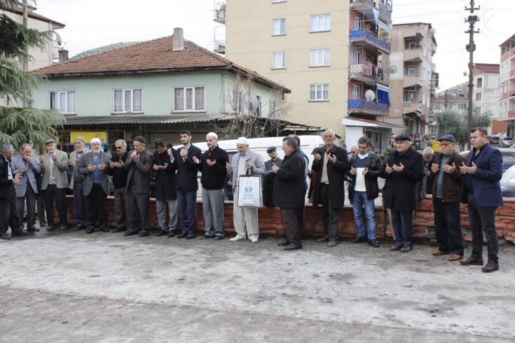 Vezirhan’da Kutsal Topraklara Gidenler Dualarla Uğurlandı