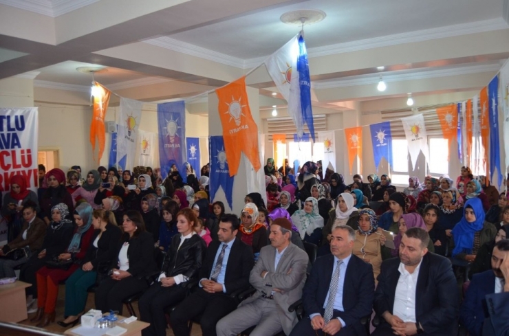 Ak Parti Sason Kadın Kolları İlçe Kongresi Yapıldı