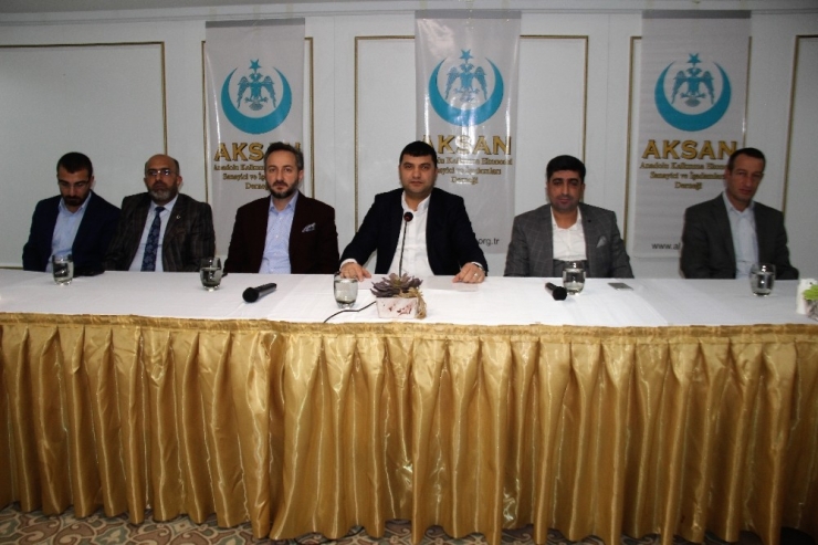 Aksan Genel Başkanı Erol;"türkiye 2023 Hedeflerine Emin Adımlarla İlerliyor"