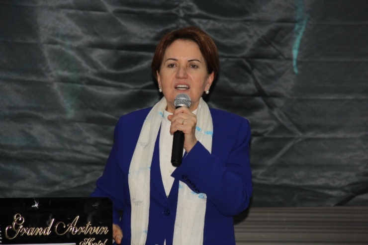 İyi Parti Genel Başkanı Meral Akşener’den Artvinlileri Kızdıracak Açıklama