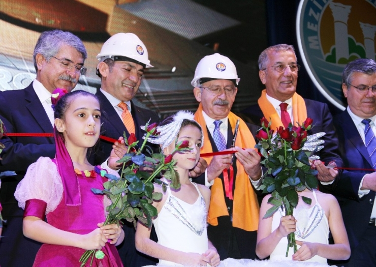 Kılıçdaroğlu, Mersin’de Temel Atma Ve Açılış Törenine Katıldı