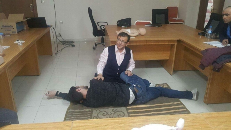 Atıntaş’ta İş Sağlığı Güvenliği Ve İlk Yardım Eğitimi