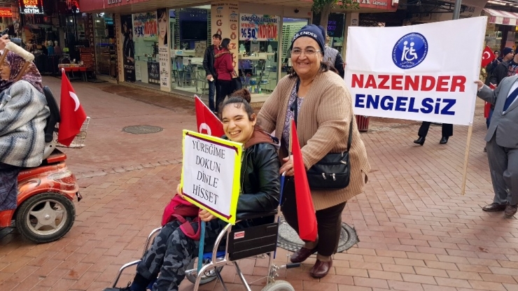 Engelliler Engelsiz Bir Yaşam İçin Güvercin Uçurdu