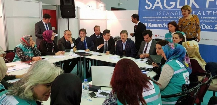 İl Sağlık Müdürü Yrd. Doç. Dr. Benli İstanbul Sağlık Fuarı Ve Çalıştayı’nda