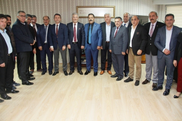 Kedfe ‘Den Başkanvekili Özak’a Ziyaret