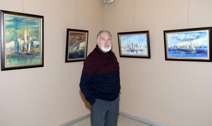 Ressam Meriç, 71. Kişisel Sergisini Açtı